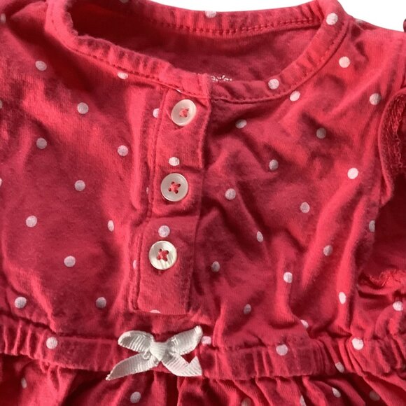 Carters Lot Of 4 Baby Girl Mix Clothing Bundle Size Newborn & 3 Months Cotton - Picture 14 of 16